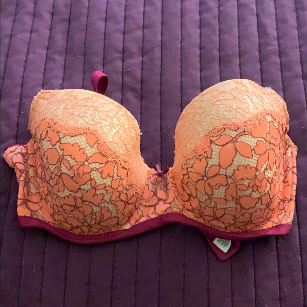 Orange and Purple VS Bra